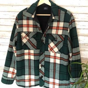 Wool plaid LL Bean Men’s Jacket sz M